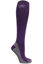 2022 Woof Wear Competition Riding Socks WW0018 - Damsen Purple